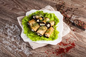 Eggplant rolls with Spinach and Ricotta Recipe, How to Make Eggplant rolls with Spinach and Ricotta