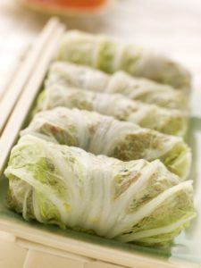 Persian Vegan Cabbage Rolls