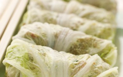 Persian Vegan Cabbage Rolls