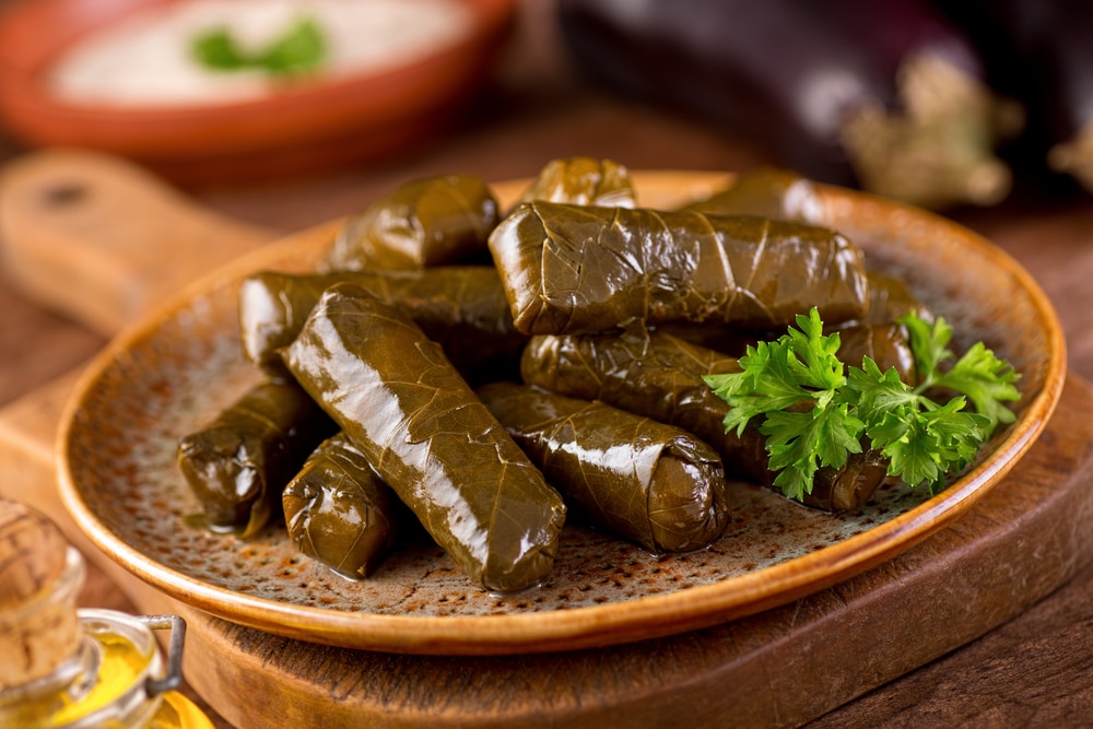 Greek Stuffed Grape Leaves